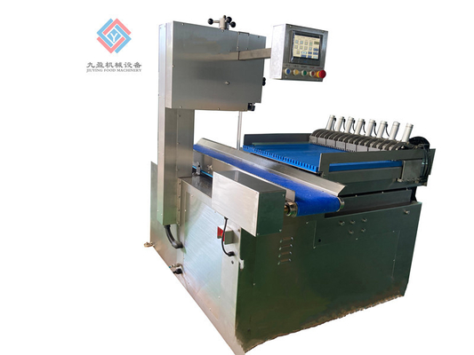 7.2HP Industrial Meat Processing Machine Electric Fish Pork Cow Frozen Steak Bone Band Double Saw Cutter